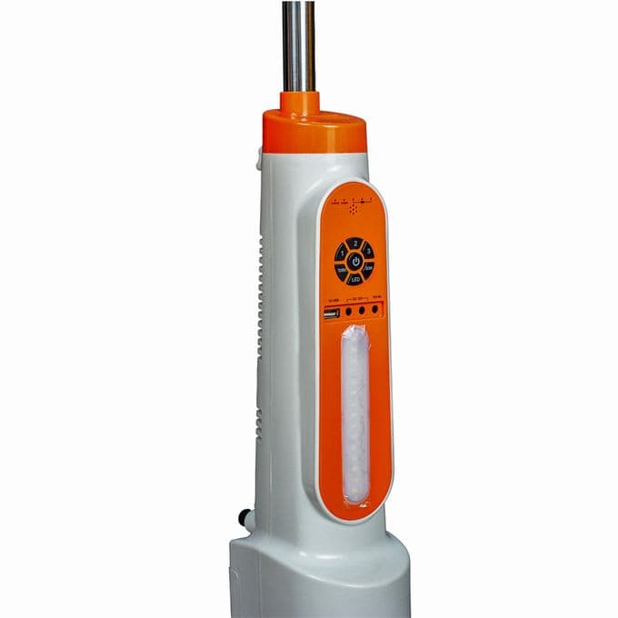 18 " Rechargeable stand fan - easy power