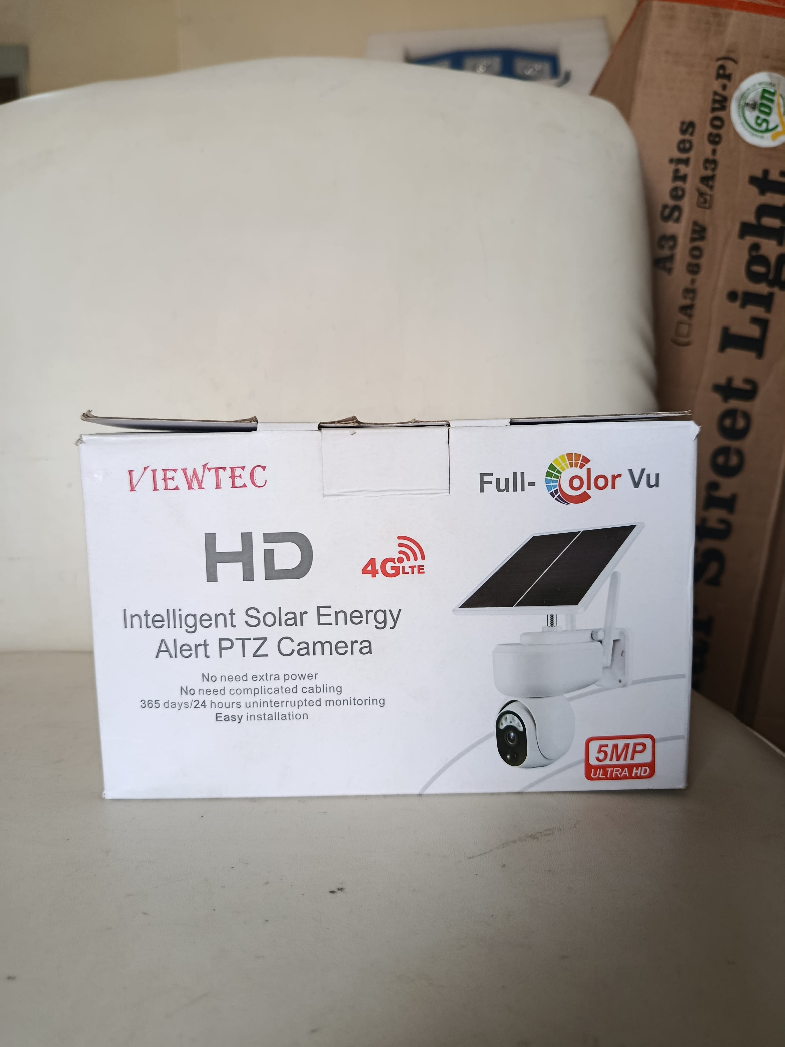 Viewtec Ptz Single lens 5MP Solar Camera