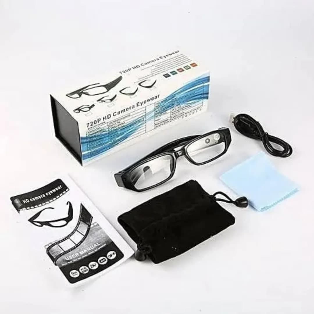 ABS Spy Camera Eye Glass 720p