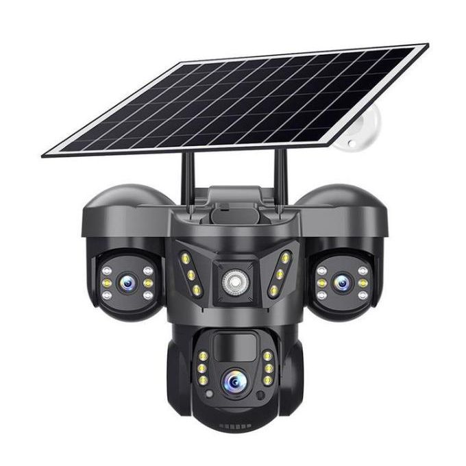 Triple Lens Solar Camera